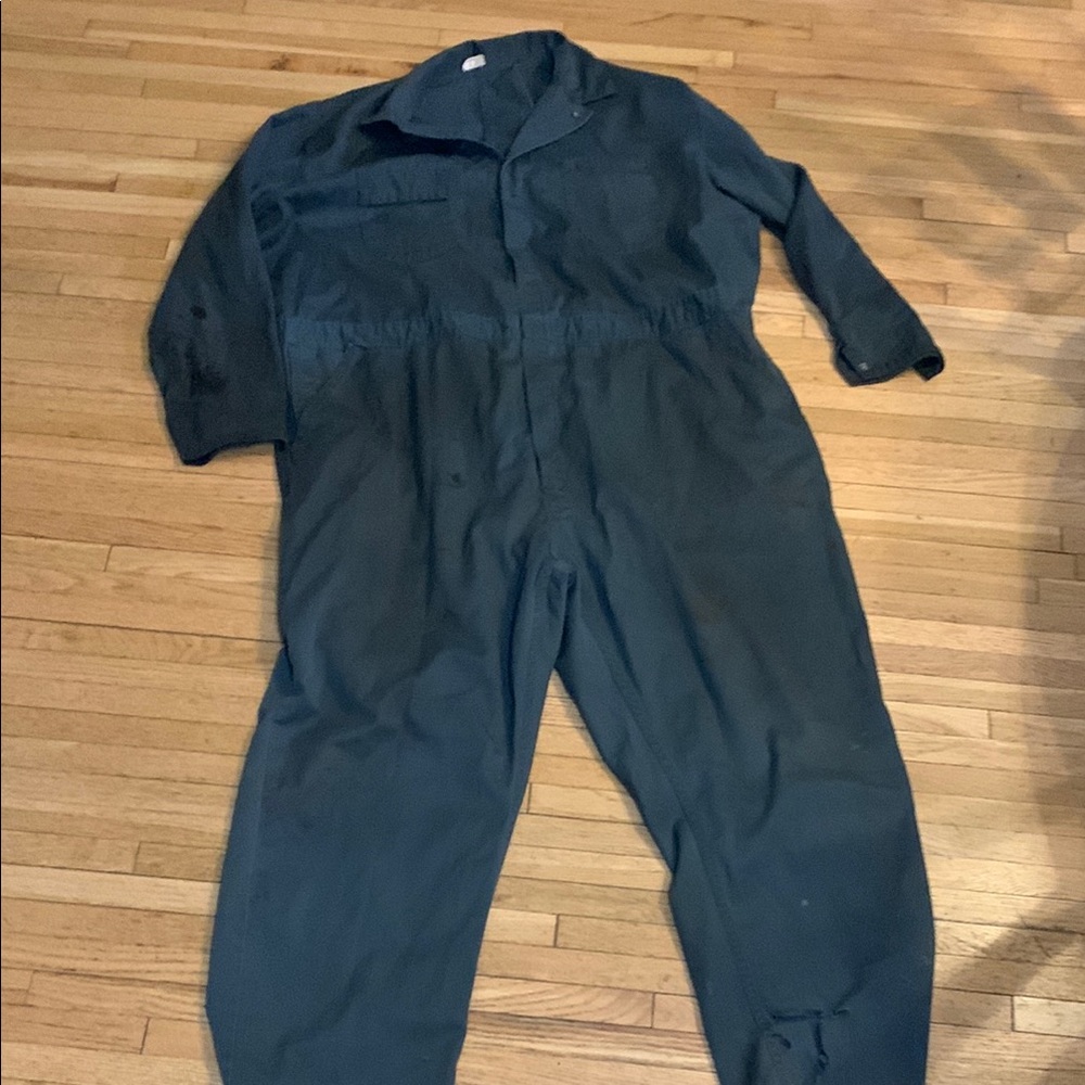 Vintage Dark Green Coveralls